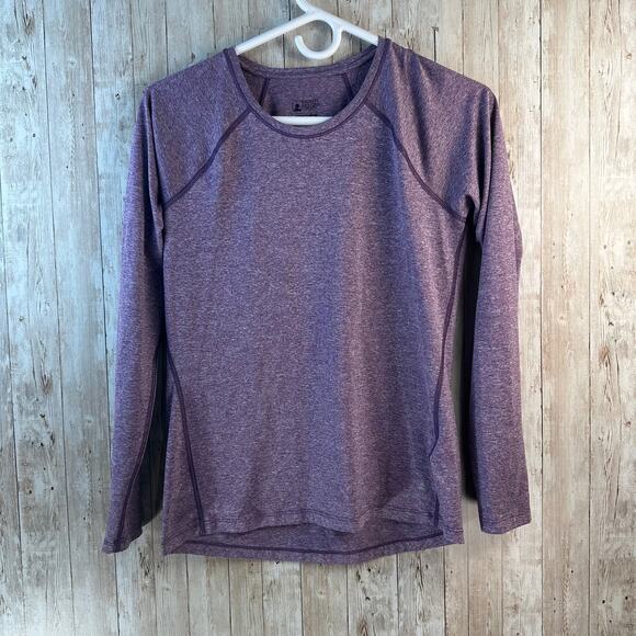 Eastern Mountain Sports Techwick Women‎ size XS Purple Crew Neck Athleisure - Picture 1 of 7